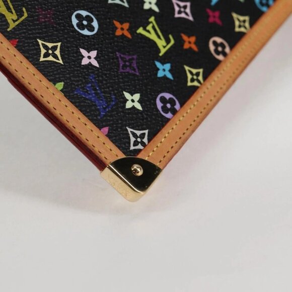 LOUIS VUITTON Multicolor Agenda GM Day Planner Cover Black R20893 Auth 135956V - Picture 4 of 16